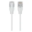 UBIQUITI Ultra-thin CAT 6a Patch-Kabel | 1m weiß geflochten | 10 Gbps