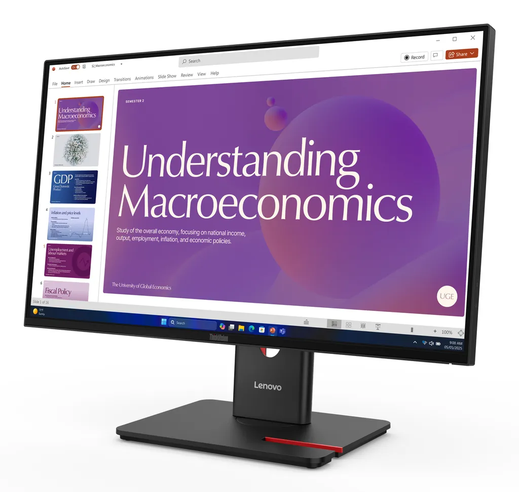LENOVO ThinkVision T24D-40 | 24" IPS Monitor | 120 - Ansicht 2