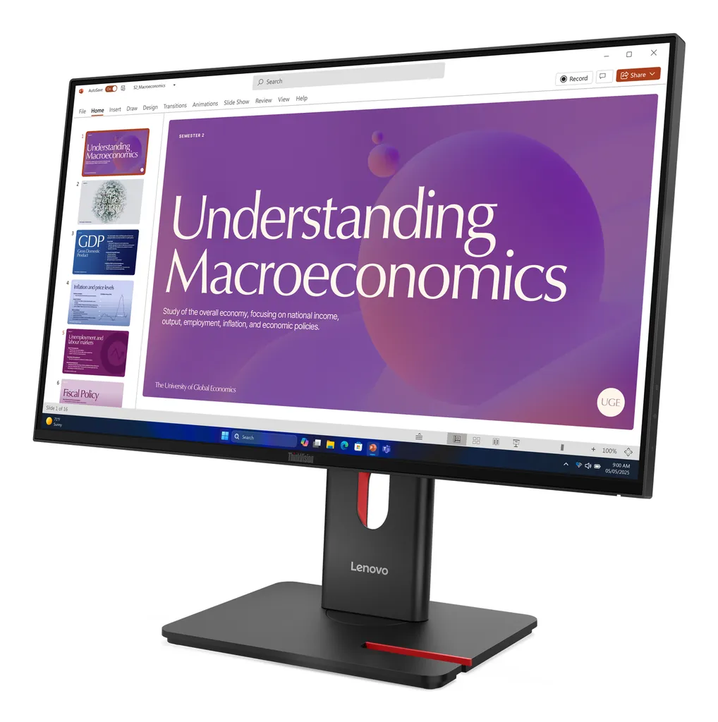 LENOVO ThinkVision T24D-40 | 24" IPS Monitor | 120 - Ansicht 3