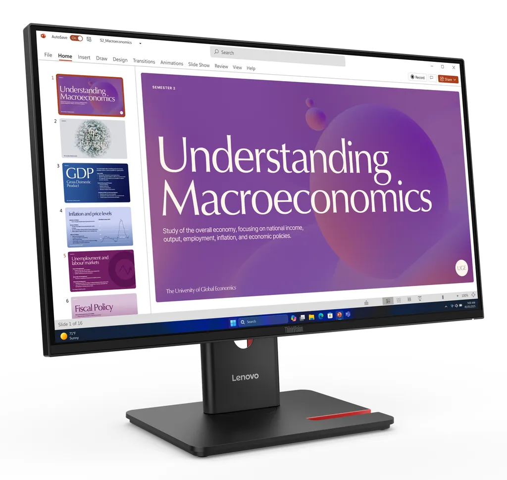 LENOVO ThinkVision T24D-40 | 24" IPS Monitor | 120 - Ansicht 4