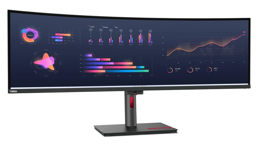 LENOVO ThinkVision P49w-30 | 49" Curved Monitor |  - Ansicht 5