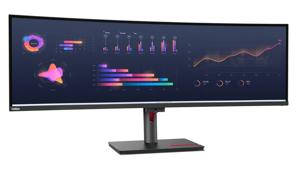 LENOVO ThinkVision P49w-30 | 49" Curved Monitor |  - Ansicht 6