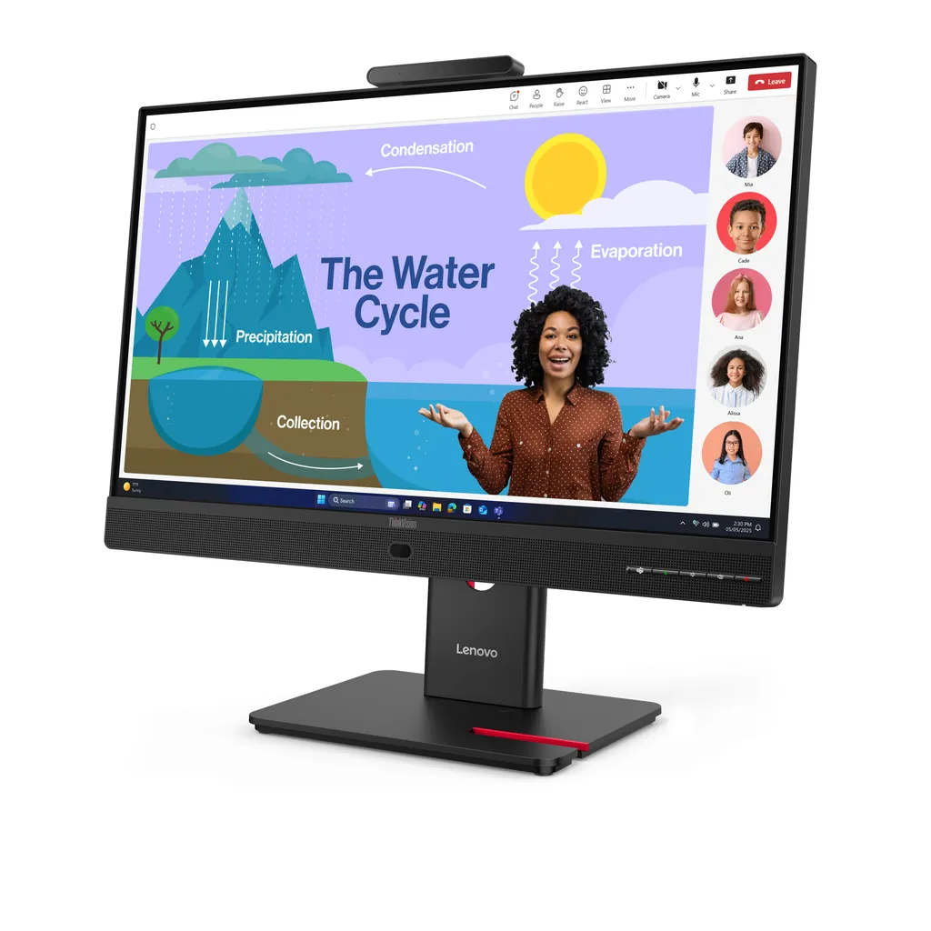 LENOVO ThinkVision T24D-4v | 24" Monitor | USB-C H - Ansicht 2