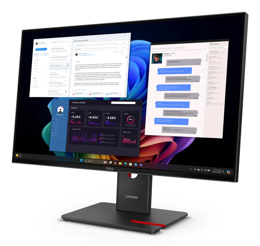 Lenovo ThinkVision T27UD-40 | 27" 4K Monitor | IPS - Ansicht 2