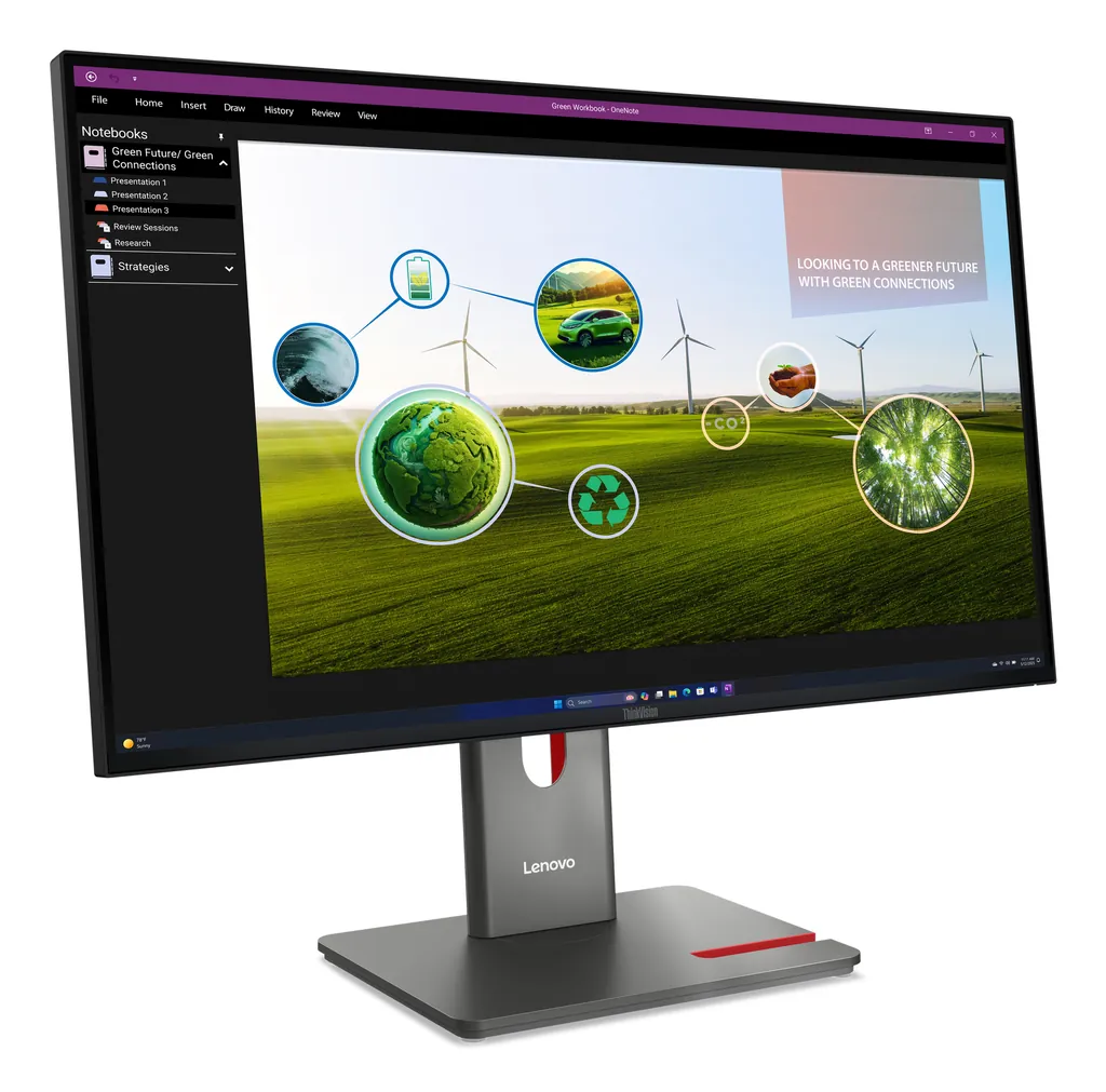 Lenovo ThinkVision P27Q-40 | 27" QHD Monitor | 120 - Ansicht 3