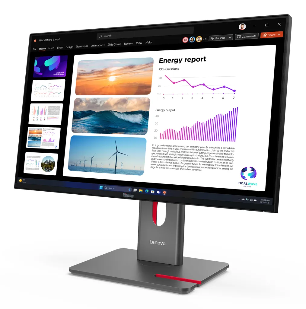 Lenovo ThinkVision P24Q-40 | 24" QHD Monitor | IPS - Ansicht 3