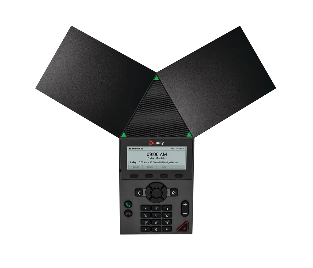 HP Poly Trio 8300 | VoIP-Konferenztelefon | BT 5.0 - Ansicht 4