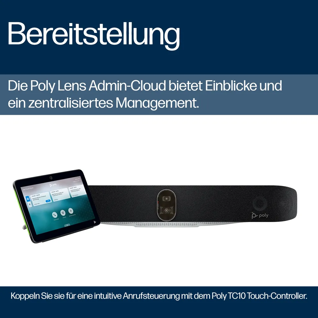 HP Poly Studio X72 | All-in-One Videobar | 4K - Ansicht 7