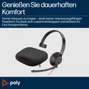 HP Poly Blackwire C5210 | Mono-Headset | USB-C - Ansicht 3