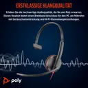 HP Poly Blackwire 3210 | Mono Headset | USB-C - Ansicht 3