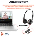 HP Poly Blackwire 3220 | USB-C Headset | Stereo - Ansicht 4