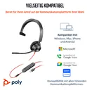 HP Poly Blackwire 3315 | Mono Headset | USB-C - Ansicht 5