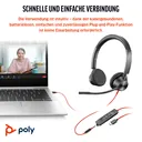 HP Poly Blackwire 3325 | Stereo Headset | USB-C - Ansicht 6