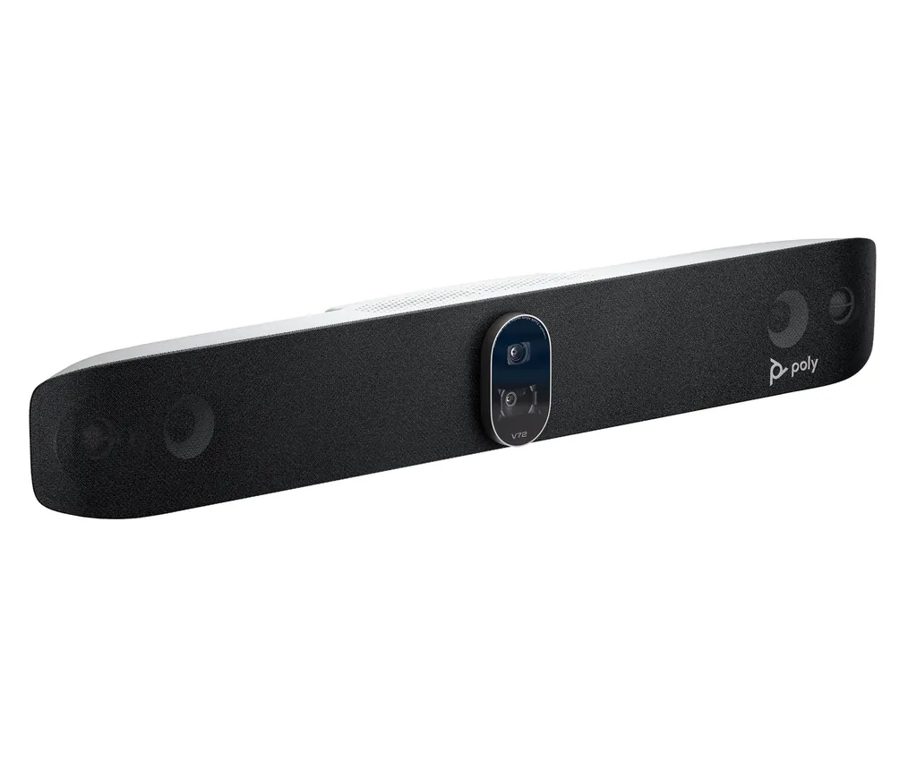 HP Poly Studio V52 | USB Videobar | 84 cm Weiß - Ansicht 2