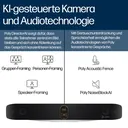 HP Poly Studio V52 | USB Videobar | 84 cm Weiß - Ansicht 4
