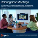 HP Poly Studio R30 | USB Videobar | 4K - Ansicht 6