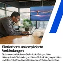 HP Poly Studio A2 | Audio Bridge | PoE++ & Mic-Kab - Ansicht 7