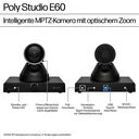 HP Poly Studio E60 | PTZ Konferenzkamera | 4K 60fp - Ansicht 4