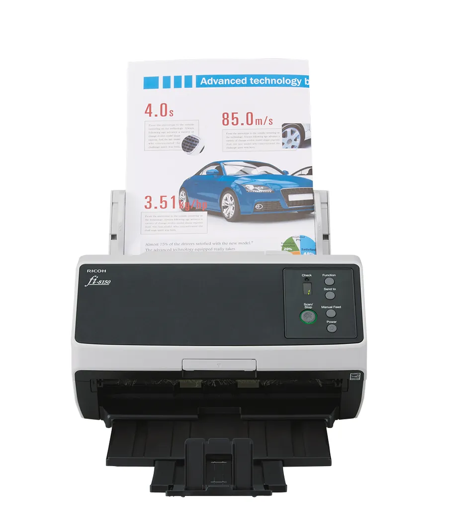 RICOH fi-8150 | Dokumentenscanner | 50 Seiten/Min - Ansicht 3