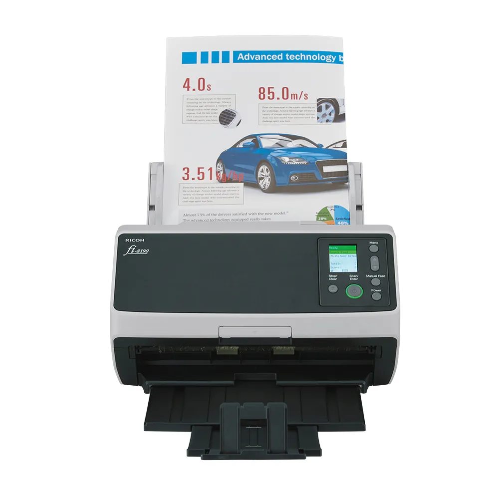 RICOH fi-8190 | Dokumentenscanner | 90 Seiten/Min - Ansicht 5