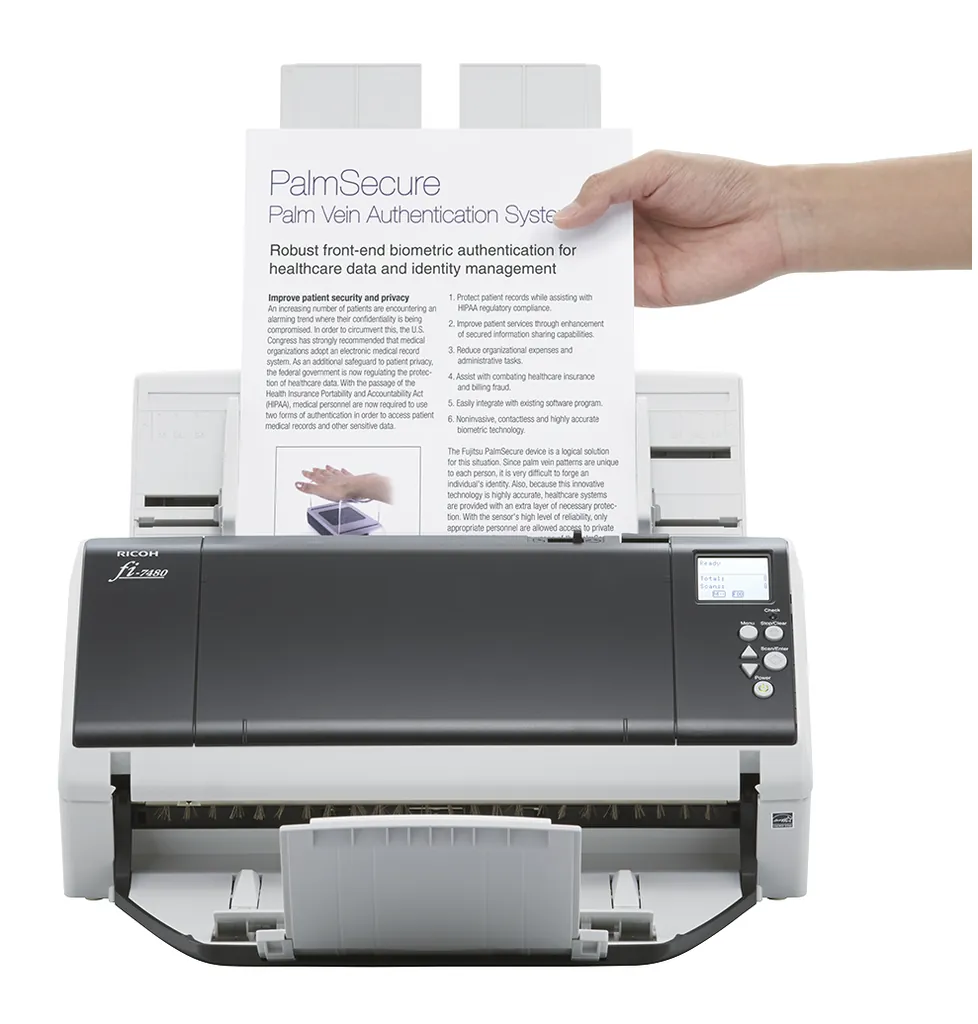 RICOH fi-7480 | Dokumentenscanner | 160 Seiten/Min - Ansicht 2