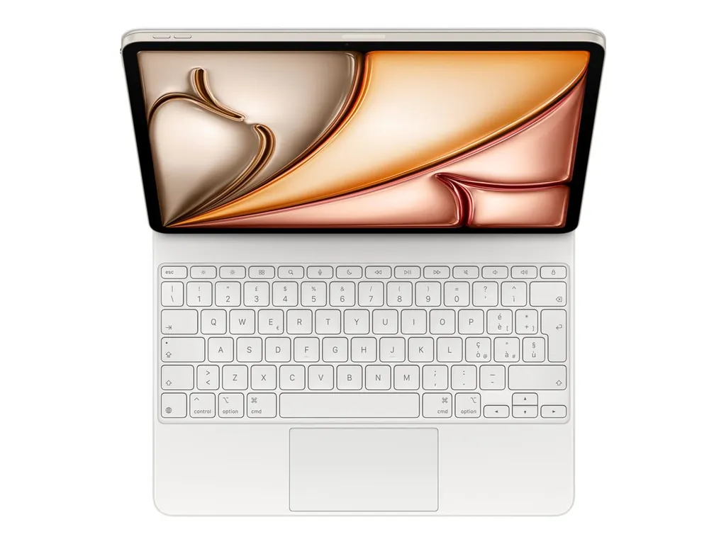 Apple Magic Keyboard iPad Air 13 M3 | Tastatur Wei - Ansicht 3