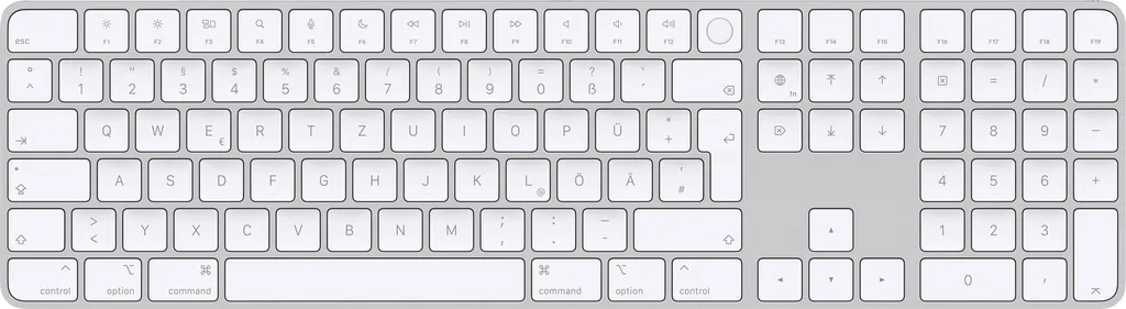 Apple Magic Keyboard | Touch ID & Numpad | Bluetoo - Ansicht 3
