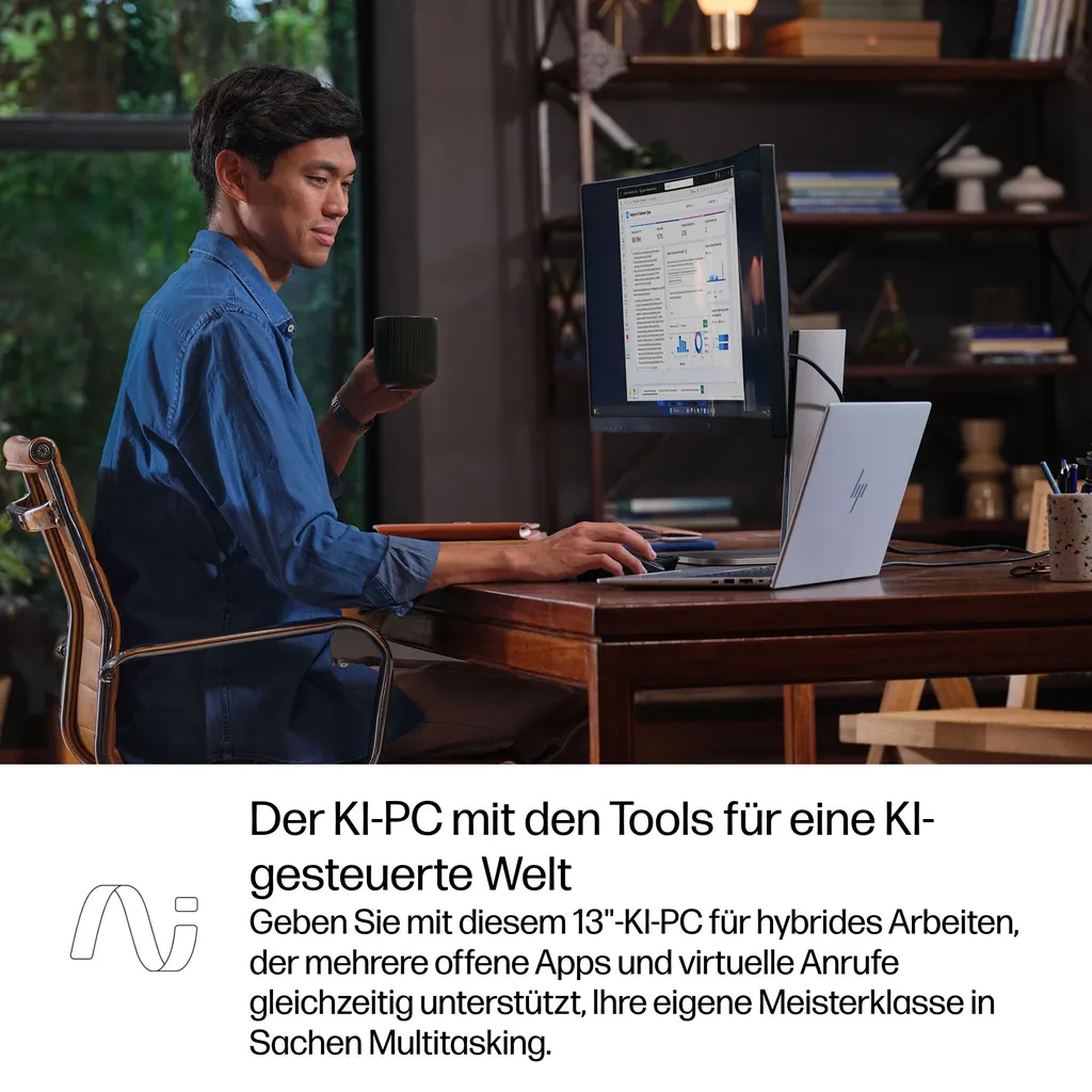 HP EliteBook 8 G1i 33,7cm (13,3") Ultra 7 255U 32G - Ansicht 7