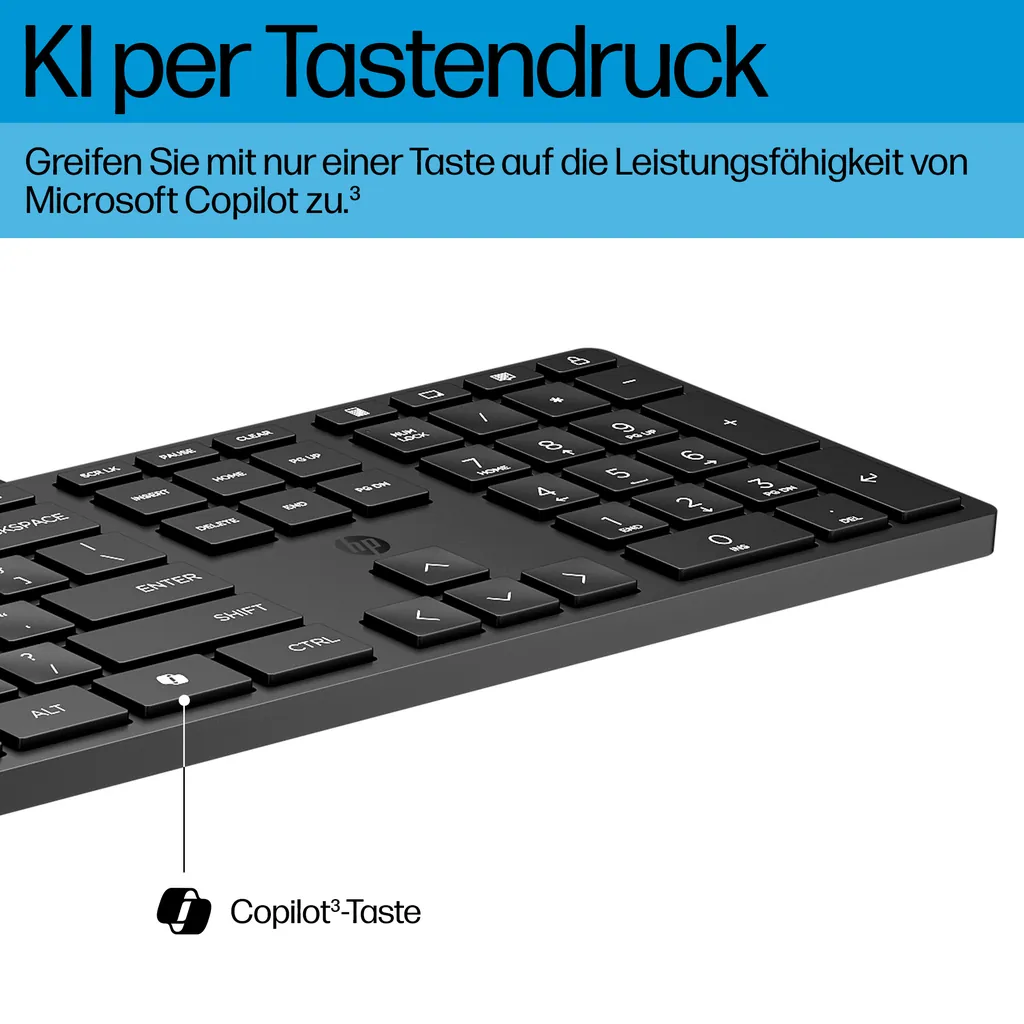 HP Wired 320MK | Tastatur-Maus-Set | Spanisch - Ansicht 5