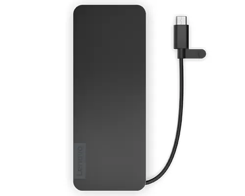 Lenovo USB-C Slim Travel Dock | 8-in-1 | 4K HDMI - Ansicht 3