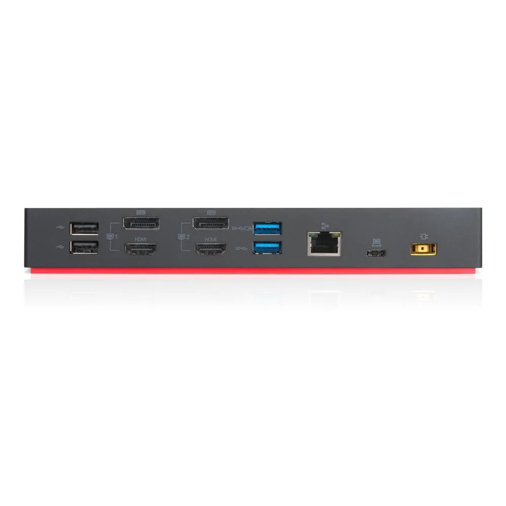 Lenovo Hybrid USB-C Dock | 2x HDMI + DisplayPort - Ansicht 3