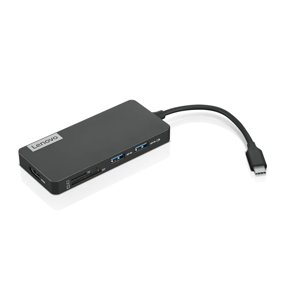 Lenovo USB-C 7-in-1 Hub | Dockingstation | 4K HDMI - Ansicht 2