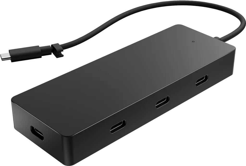 HP USB-C Multiport-Hub | 4K DisplayPort | 3x Port - Ansicht 5