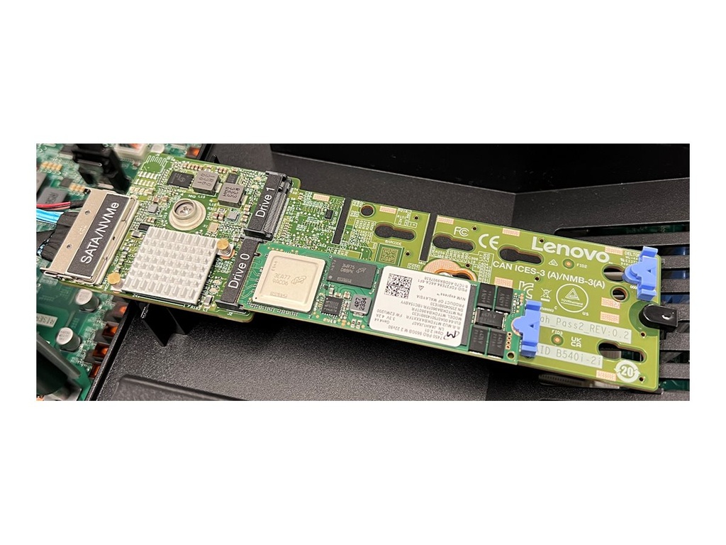 Lenovo ThinkSystem M.2 RAID B540i-2i | PCIe 4.0 x2 | SATA/NVMe
