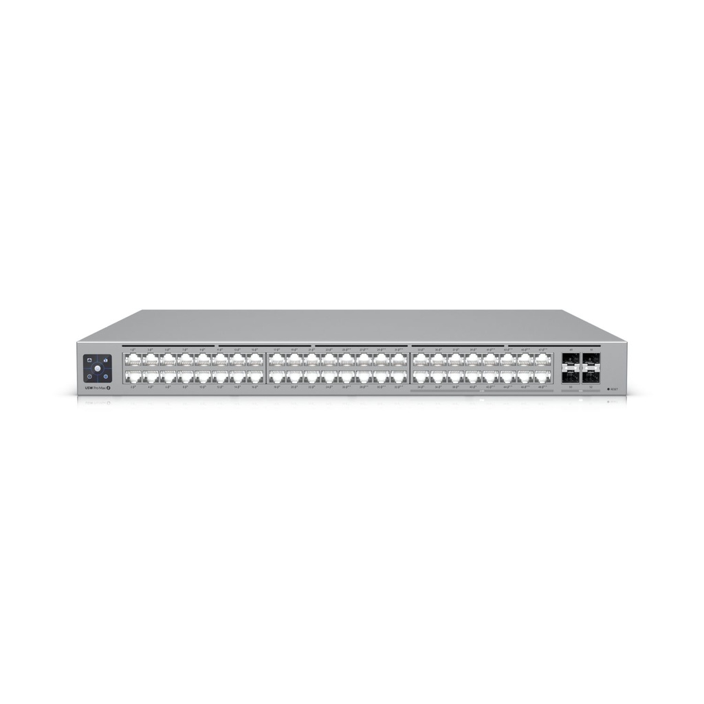 UBIQUITI UniFi Pro Max 48 PoE | 48-Port L3 Switch | 720W PoE++