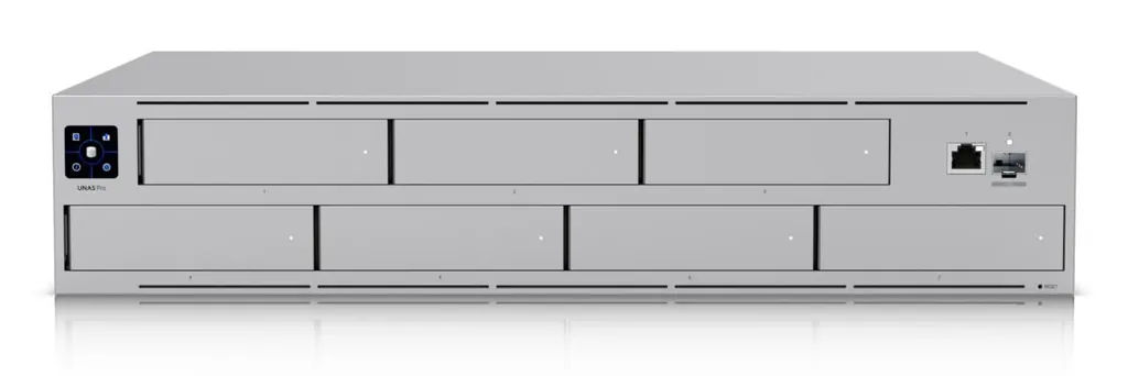 UBIQUITI UniFi UNAS Pro | 2U Rack NAS | 1,3" Touchscreen