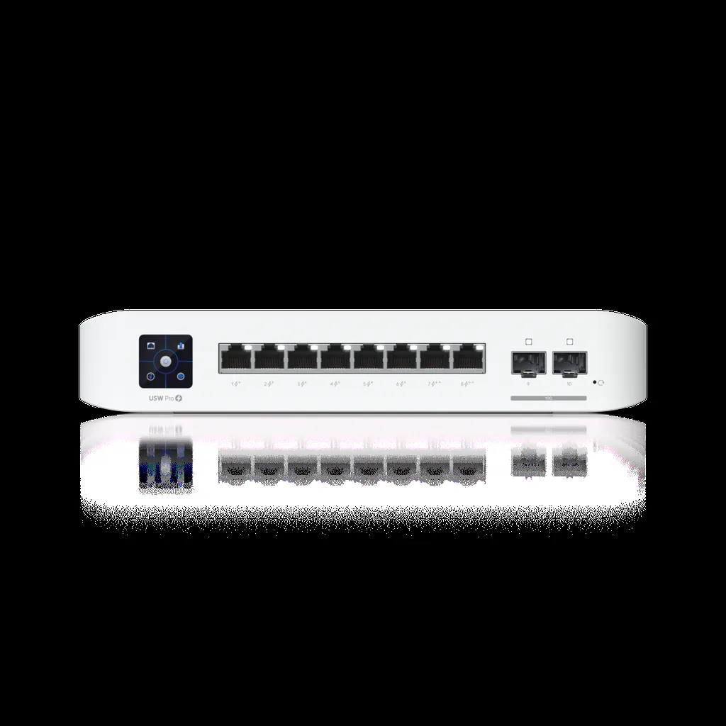 [PCS8467434] UBIQUITI UniFi Pro 8 PoE | 1.3" Display Switch | 120W PoE++