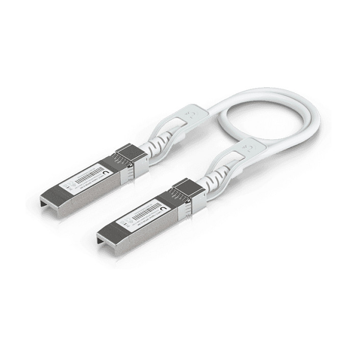 UBIQUITI UniFi SFP28 Uplink-Kabel | 25 Gbps | 0,3m weiß