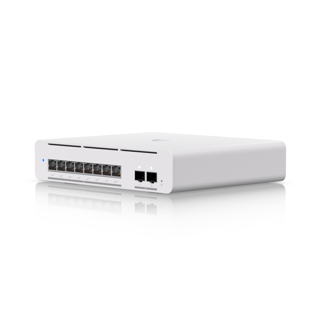 UBIQUITI UniFi USW-Pro-XG-8-PoE | 10G Switch 8-Port | PoE++ 155W
