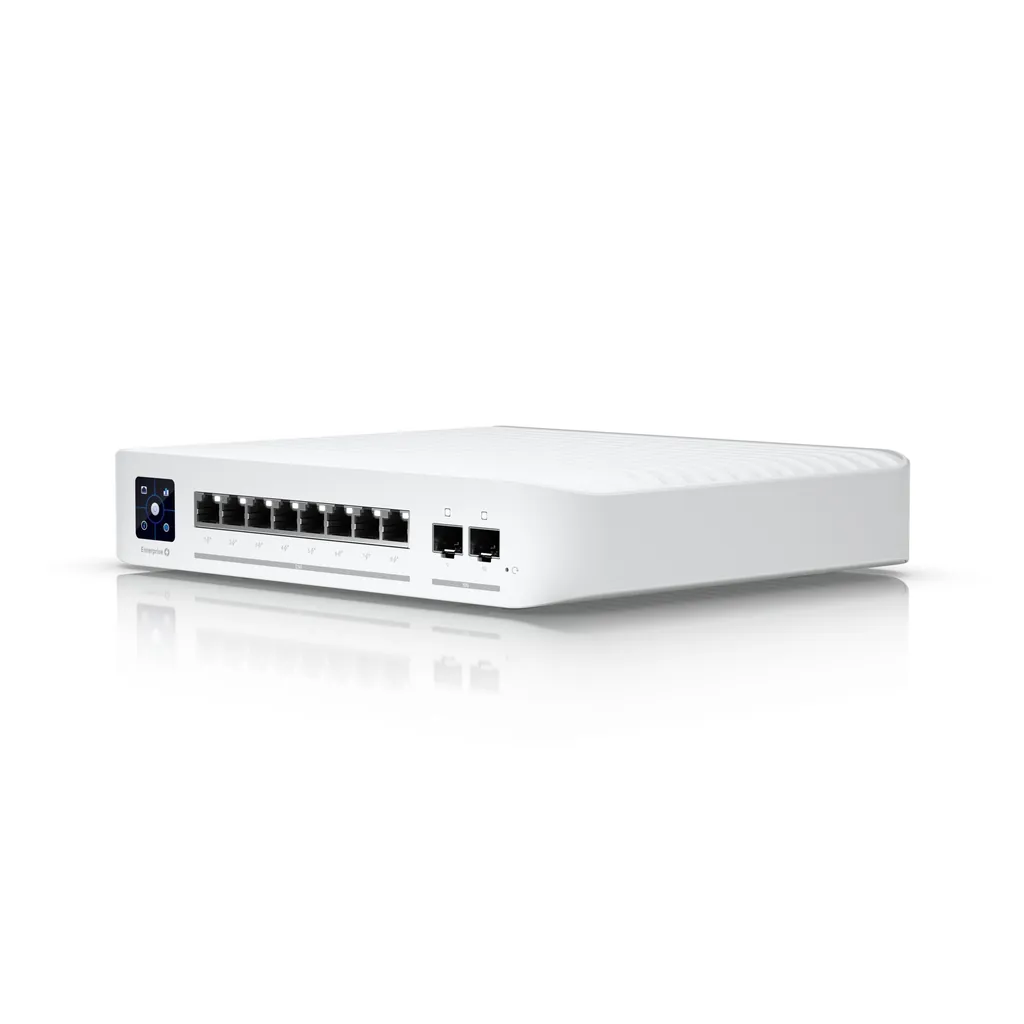 [PCS7103294] Ubiquiti UniFi Enterprise 8 PoE | 8x 2.5G PoE+ Switch | 120W Display