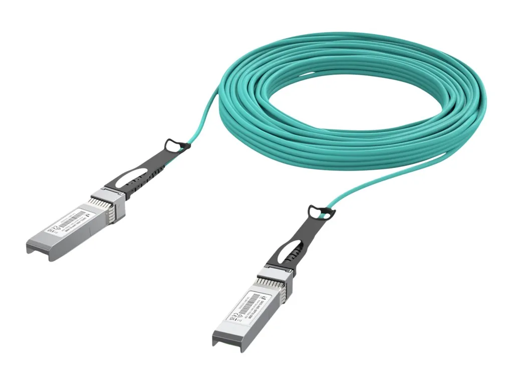 UBIQUITI UniFi 10G AOC | 20m SFP+ Direct Attach | Glasfaser