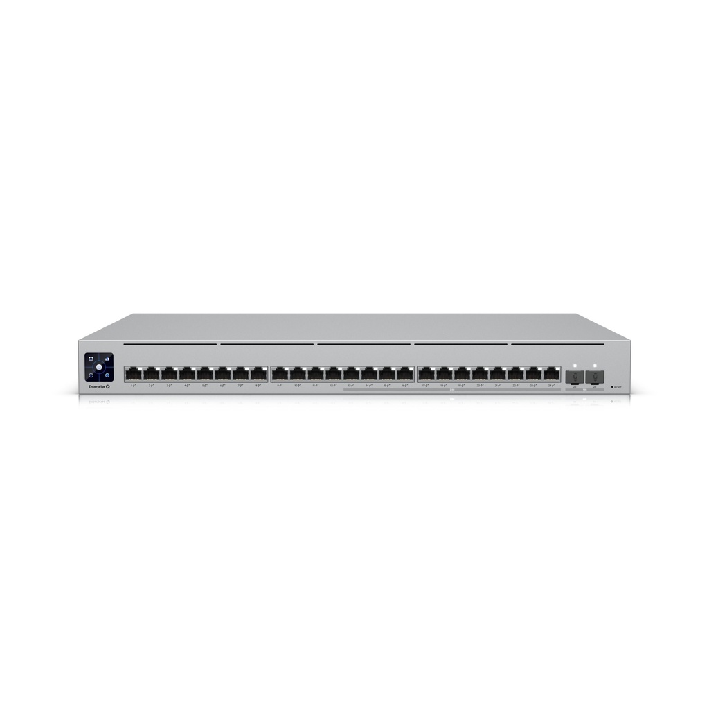 UBIQUITI UniFi Enterprise 24 PoE | 1.3" Touch Display | 400W L3