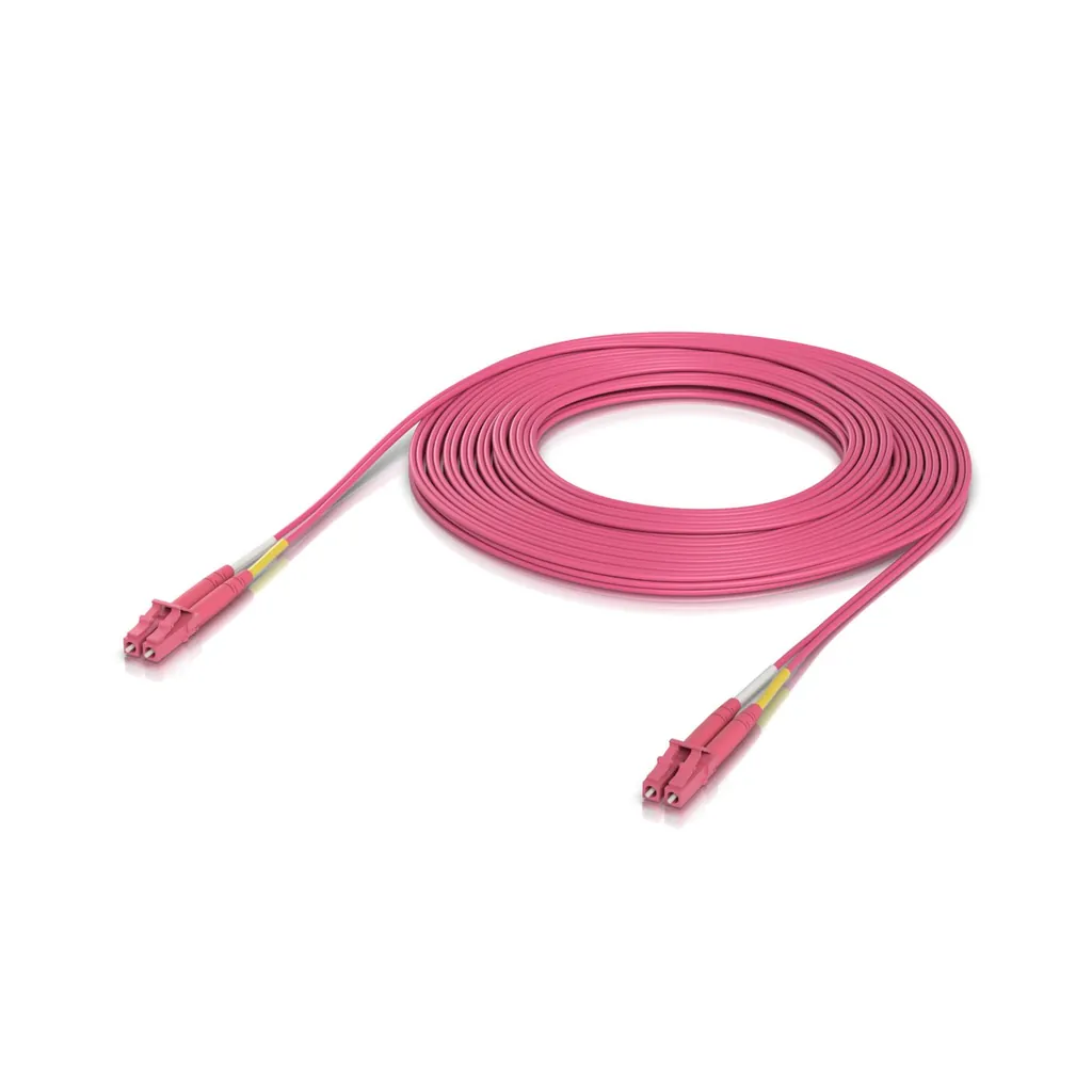 UBIQUITI UniFi OM4 Glasfaser-Patchkabel | LC/UPC Duplex | 10m