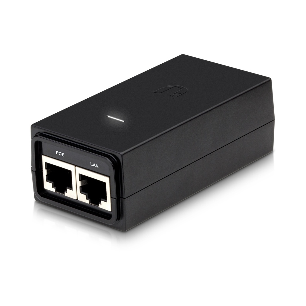 UBIQUITI UISP PoE Adapter | 24V Mid-Power 12W | Gigabit LAN