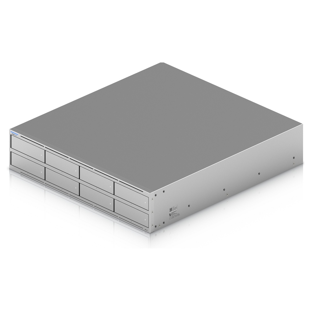 UBIQUITI UNAS PRO 8 Bay | 8-Bay Rack NAS-Server | 16GB RAM 10GbE