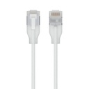 UBIQUITI Ultra-thin Patch-Kabel | CAT 6a 8m weiß | 10 Gbps PoE