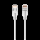 UBIQUITI UniFi Etherlighting Patch | CAT6 2m weiß | PoE++ nano-dünn