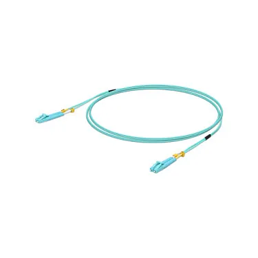 UBIQUITI LWL Kabel OM3 | 10 Gbps Duplex LC | 0,5m türkis