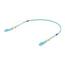 UBIQUITI LWL Kabel OM3 | 10 Gbps Duplex LC | 0,5m türkis