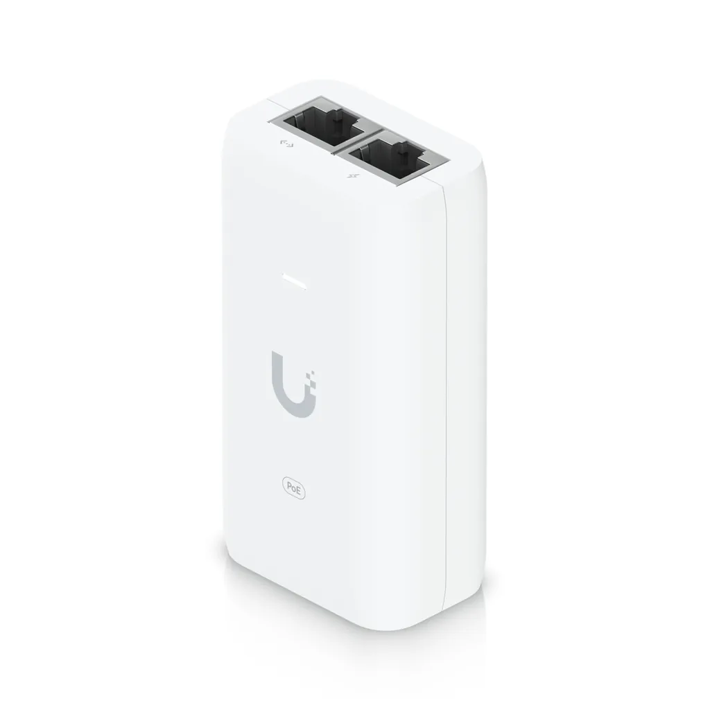 UBIQUITI U-POE Power Injector | 802.3af PoE | 15W 48V DC
